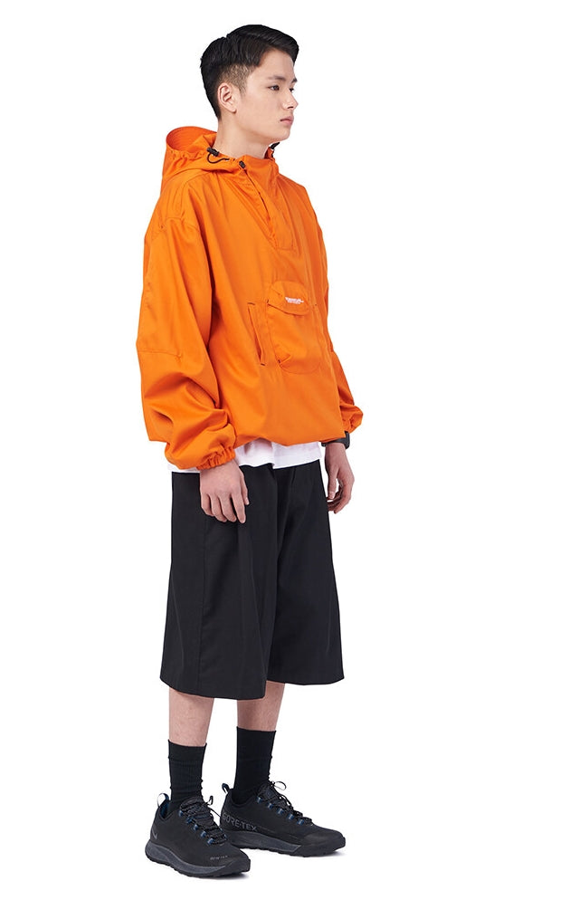 NOMANUAL(ノーマニュアル)  3DP ANORAK JACKET - ORANGE