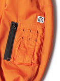 NOMANUAL(ノーマニュアル)  3DP ANORAK JACKET - ORANGE