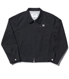NOMANUAL(ノーマニュアル)  STRIPED WORK JACKET - CHARCOAL