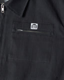 NOMANUAL(ノーマニュアル)  STRIPED WORK JACKET - CHARCOAL