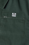 NOMANUAL(ノーマニュアル)  STRIPED WORK JACKET - GREEN