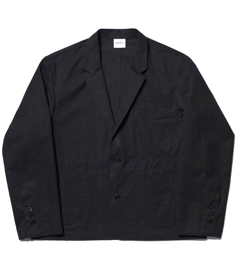 NOMANUAL(ノーマニュアル) U.P SET-UP JACKET - BLACK
