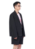 NOMANUAL(ノーマニュアル) U.P SET-UP JACKET - BLACK