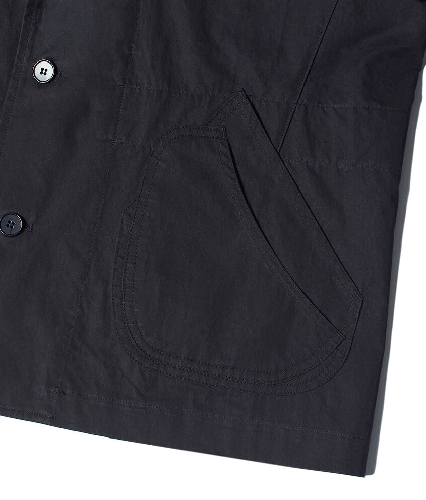 NOMANUAL(ノーマニュアル) U.P SET-UP JACKET - BLACK