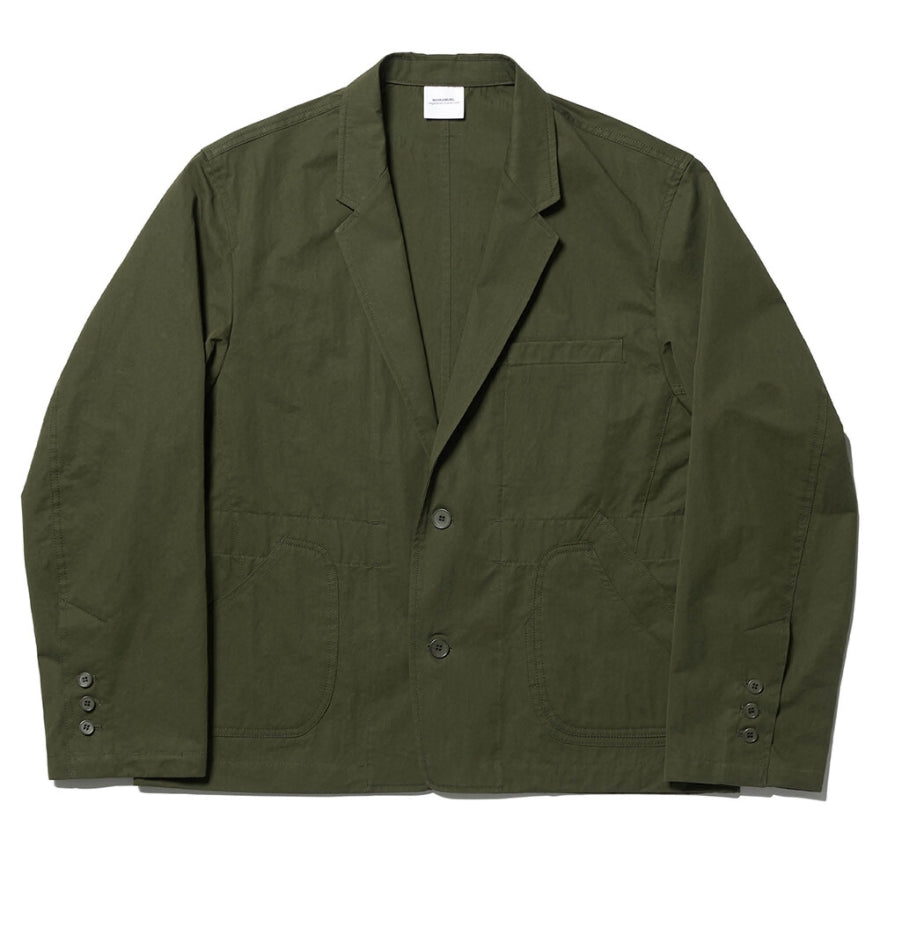 NOMANUAL(ノーマニュアル) U.P SET-UP JACKET - KHAKI