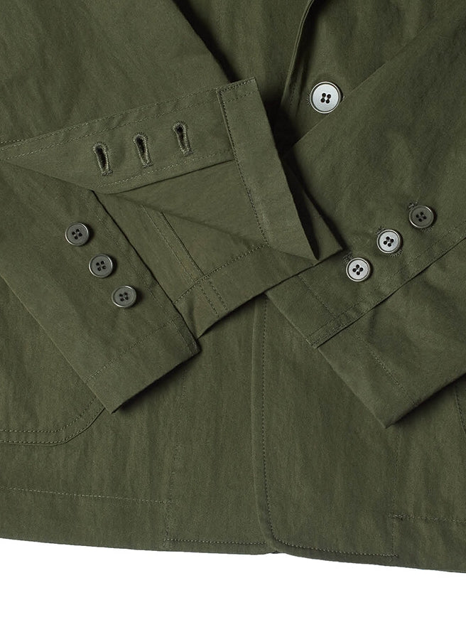 NOMANUAL(ノーマニュアル) U.P SET-UP JACKET - KHAKI