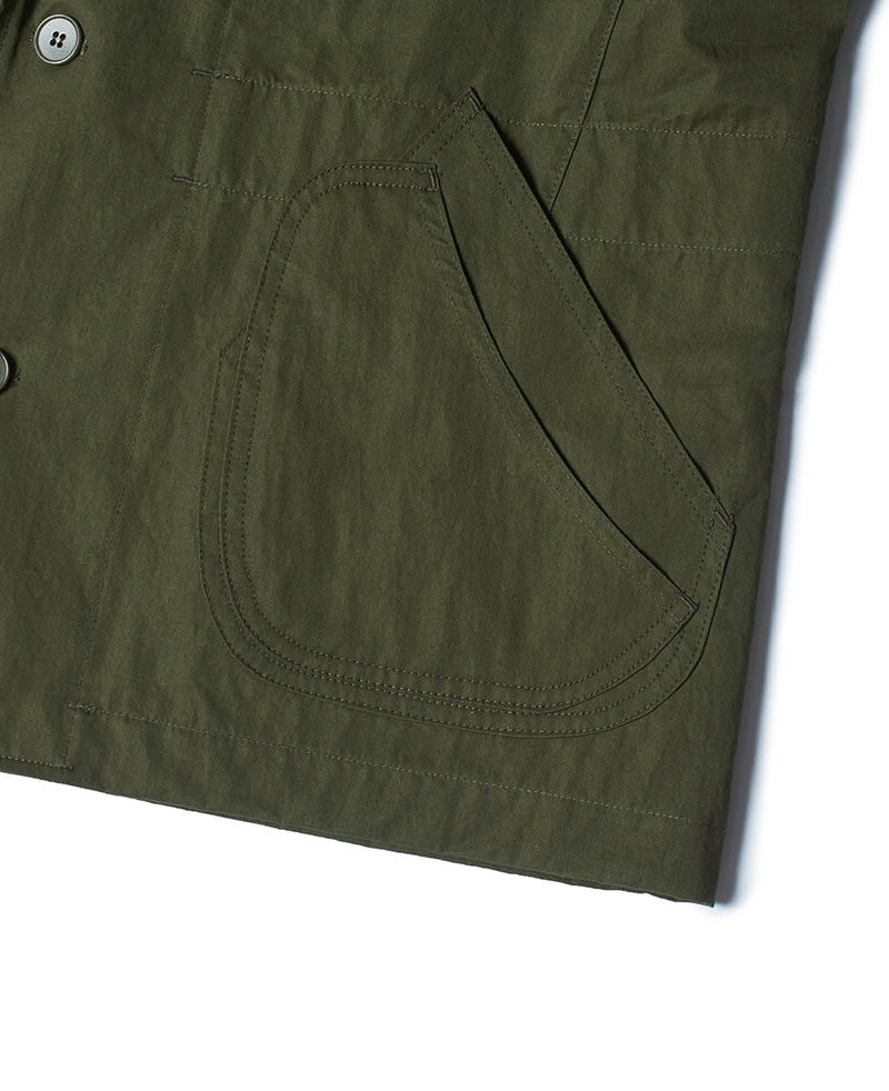 NOMANUAL(ノーマニュアル) U.P SET-UP JACKET - KHAKI