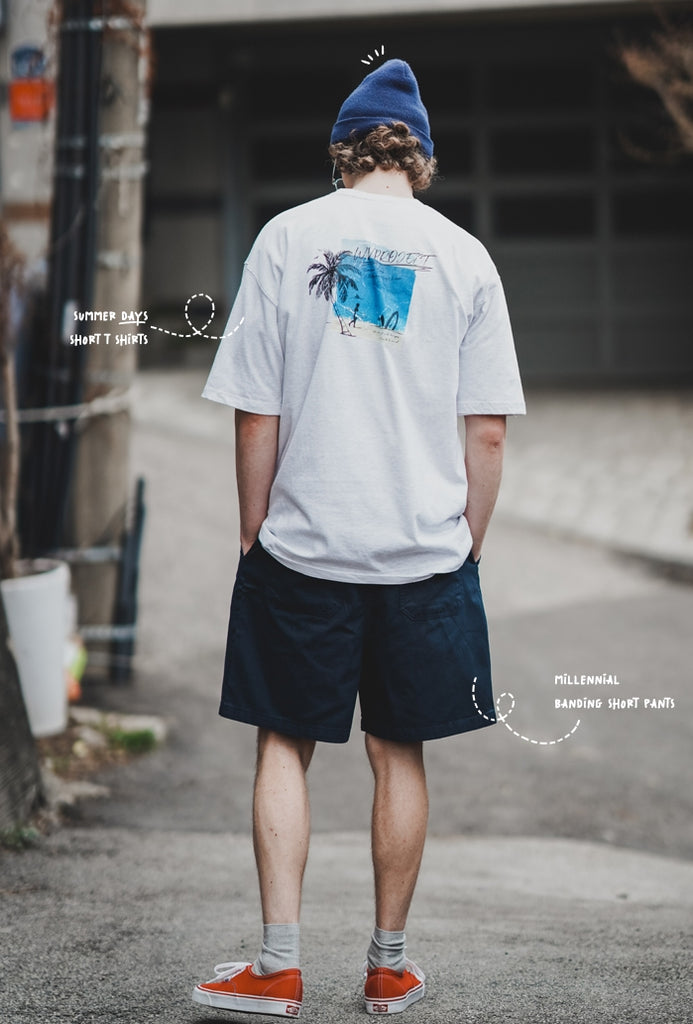 ダブルユーブイプロジェクト(WV PROJECT) SUMMER DAYS SHORT SLEEVE (WHITE OATMEAL) MJST7499