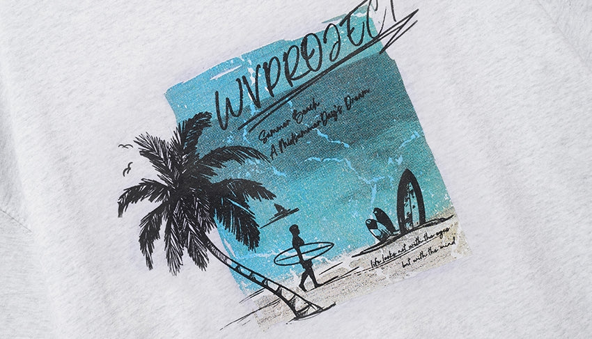 ダブルユーブイプロジェクト(WV PROJECT) SUMMER DAYS SHORT SLEEVE (WHITE OATMEAL) MJST7499