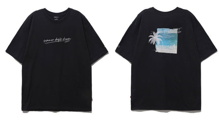 ダブルユーブイプロジェクト(WV PROJECT) SUMMER DAYS SHORT SLEEVE (BLACK) MJST7499