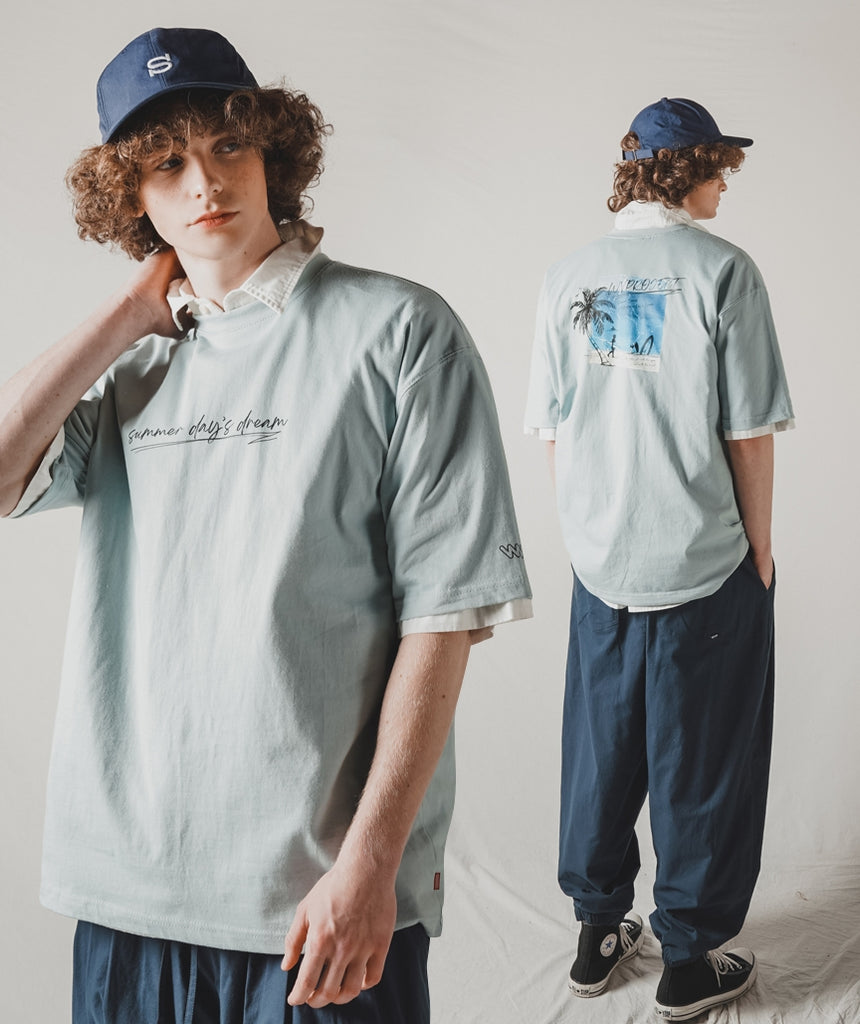 ダブルユーブイプロジェクト(WV PROJECT) SUMMER DAYS SHORT SLEEVE (MINT) MJST7499