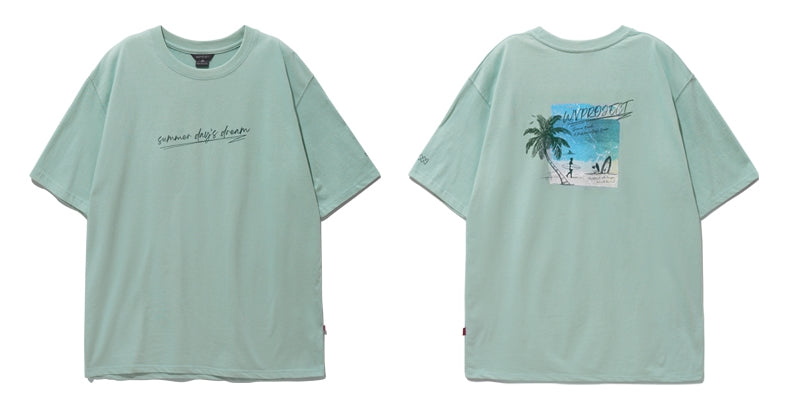 ダブルユーブイプロジェクト(WV PROJECT) SUMMER DAYS SHORT SLEEVE (MINT) MJST7499
