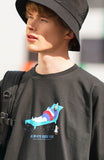 パーステップ(PERSTEP) QUICK FISHING T-SHIRT BLACK SMST4435