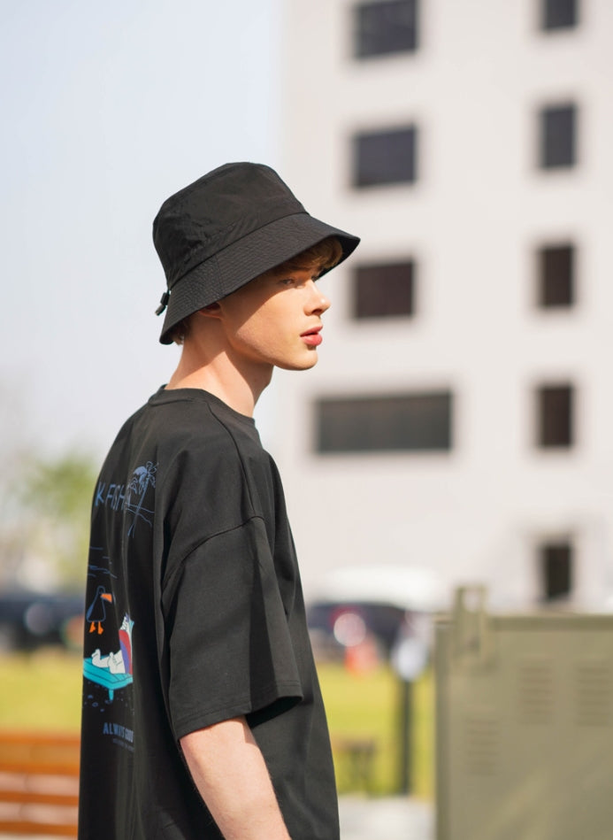 パーステップ(PERSTEP) QUICK FISHING T-SHIRT BLACK SMST4435