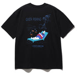 パーステップ(PERSTEP) QUICK FISHING T-SHIRT BLACK SMST4435