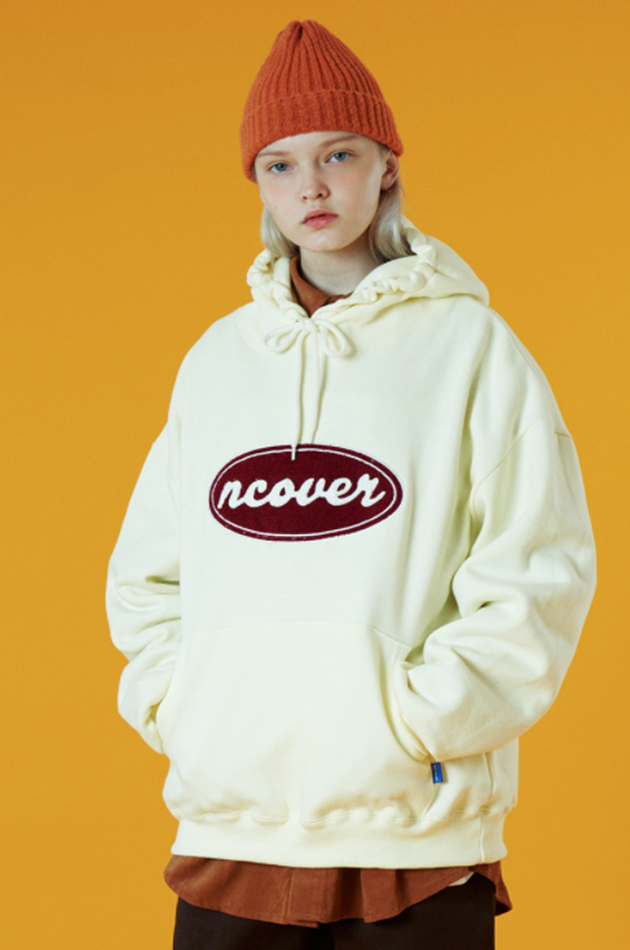 NCOVER(エンカバー)ORIGINAL CANDLEWICK HOODIE-CREAM