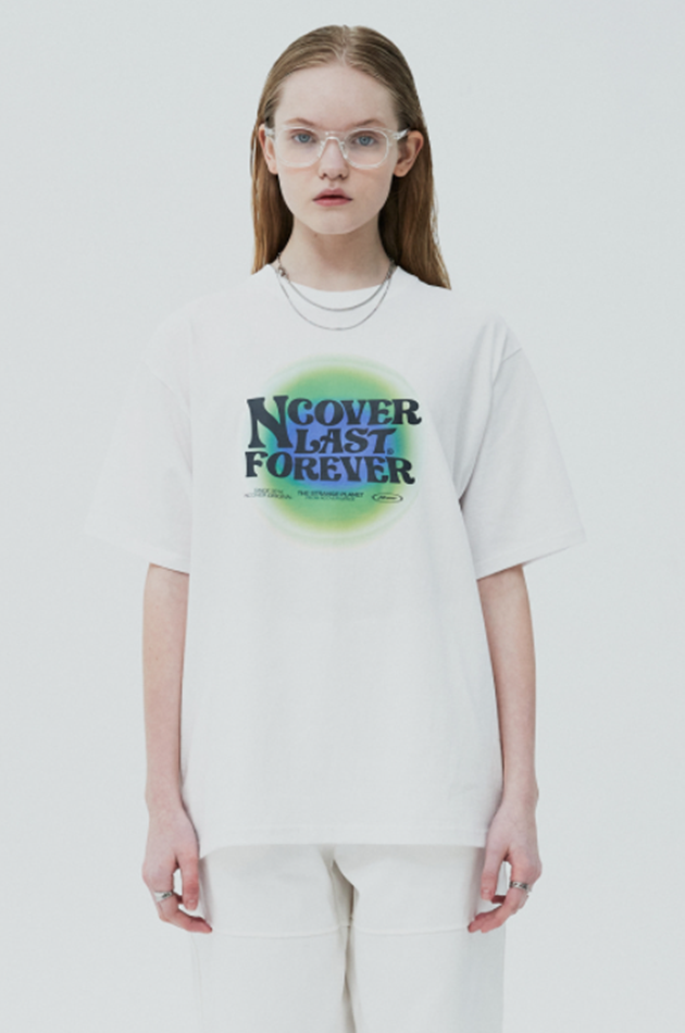 NCOVER(エンカバー)LAST FOREVER GRADATION TSHIRT-GREEN