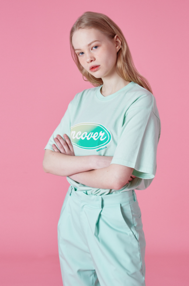 NCOVER(エンカバー)ORIGINAL GRADATION TSHIRT-MINT