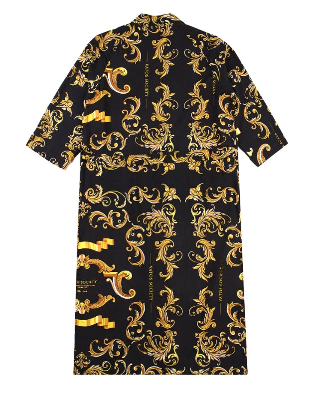 STIGMA(スティグマ)   ANTIQUE RAYON ROBE BLACK