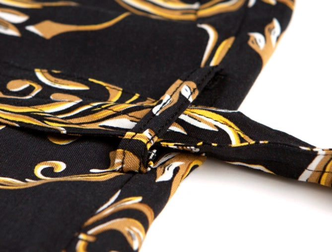 STIGMA(スティグマ)   ANTIQUE RAYON ROBE BLACK