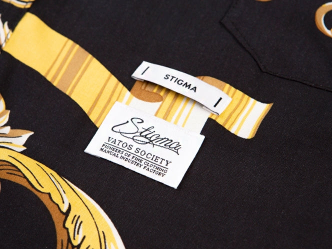 STIGMA(スティグマ)   ANTIQUE RAYON ROBE BLACK