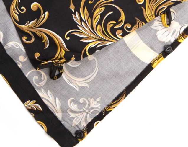 STIGMA(スティグマ)   ANTIQUE RAYON ROBE BLACK
