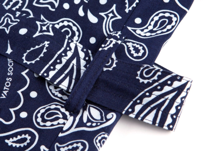 STIGMA(スティグマ)   PAISLEY RAYON ROBE NAVY
