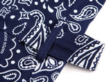 STIGMA(スティグマ)   PAISLEY RAYON ROBE NAVY