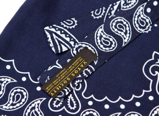 STIGMA(スティグマ)   PAISLEY RAYON ROBE NAVY