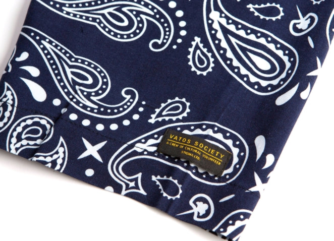 STIGMA(スティグマ)   PAISLEY RAYON ROBE NAVY