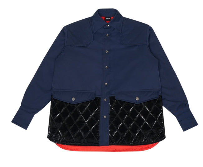 FM91.02 (エフエム91.02) SK8TE JACKET navy