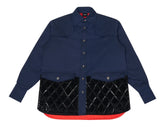 FM91.02 (エフエム91.02) SK8TE JACKET navy
