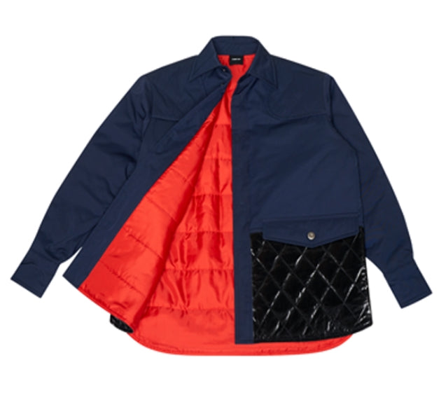 FM91.02 (エフエム91.02) SK8TE JACKET navy