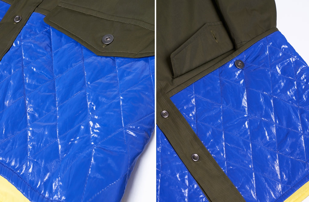 FM91.02 (エフエム91.02) SK8TE JACKET khaki