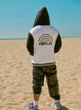 FM91.02 (エフエム91.02) BASEBALL ZIPUP ivory(black)
