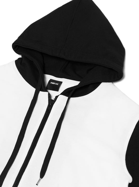 FM91.02 (エフエム91.02) BASEBALL ZIPUP ivory(black)