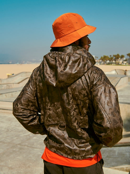 FM91.02 (エフエム91.02) SUNSET camouflage ANORAK