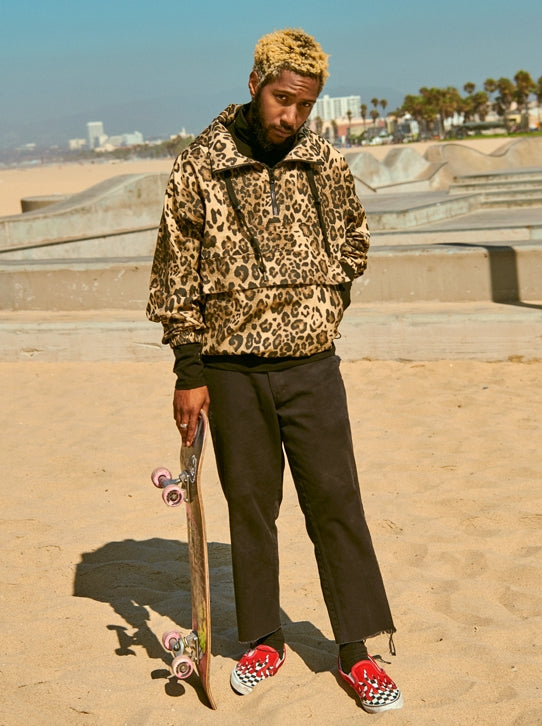 FM91.02 (エフエム91.02) SUNSET leopard ANORAK