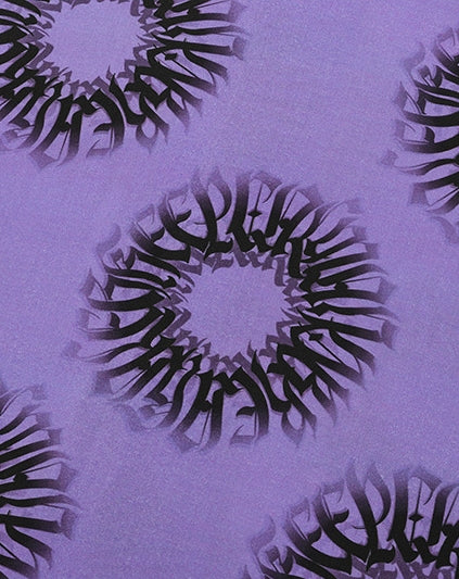 セイントペイン(SAINTPAIN)  SPXBH OPEN COLLAR SHIRTS-PURPLE