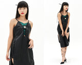 オージーオーディー(OZOD)  TWISTED LOGO DRESS_BLACK