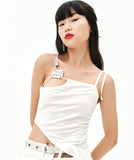 オージーオーディー(OZOD) UNBALANCE TOP_WHITE