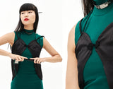 オージーオーディー(OZOD) BUTTERFLY TOP_BLACK
