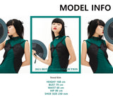 オージーオーディー(OZOD) BUTTERFLY TOP_BLACK