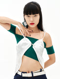 オージーオーディー(OZOD) BUTTERFLY TOP_WHITE