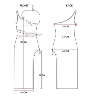 オージーオーディー(OZOD)  GATHER SLIT DRESS_BLACK