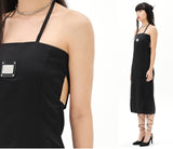 オージーオーディー(OZOD)  ORIENTAL SATIN DRESS_BLACK