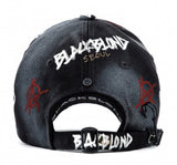 ブラックブロンド(BLACKBLOND)  BBD Disorder Graffiti Logo Cap (Black)