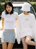 curetty (キュリティー)  C METAL BROOCH BUCKET HAT_WHITE