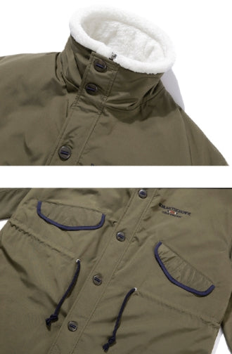 ロマンティッククラウン(ROMANTIC CROWN)  ALASKA FISHTAIL PARKA_KHAKI