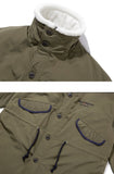 ロマンティッククラウン(ROMANTIC CROWN)  ALASKA FISHTAIL PARKA_KHAKI